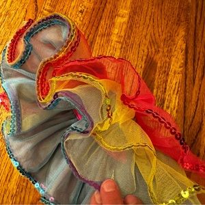 Build-a-Bear rainbow tutu